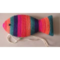 Pet Toy, Colorful Sisal Fish